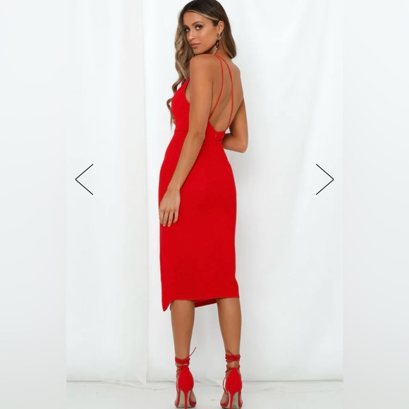 Hello Molly Dresses & Skirts - Hello Molly Taking It Back Red Dress